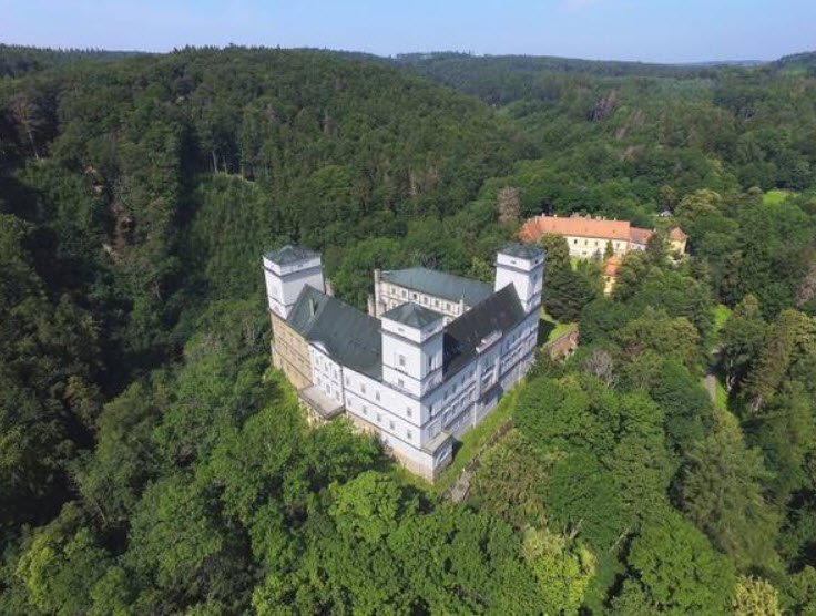 Zamek Racice U Vyskova, Račice, Czech Republic (Czechia)